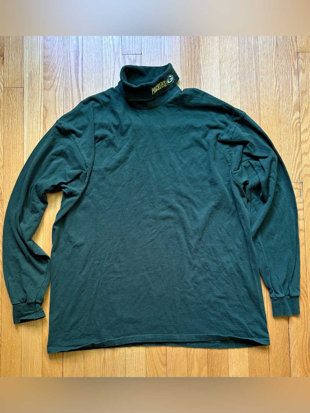 Vintage Green Bay Packers Artex Sportswear Men’s Turtleneck Sweatshirt XL Green